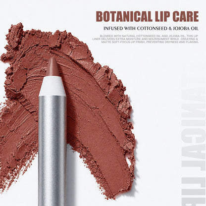 2026 SALE 2PCS Matte Lipliner Pencil.Outline the Lip Shape,Waterproof & Non Stick Cup