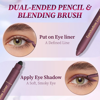 2026 SALE 2-In-1 Eyeliner & Eyeshadow. Moisturizing, Nourishing & Easy To Color