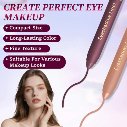 2026 SALE 2-In-1 Eyeliner & Eyeshadow. Moisturizing, Nourishing & Easy To Color