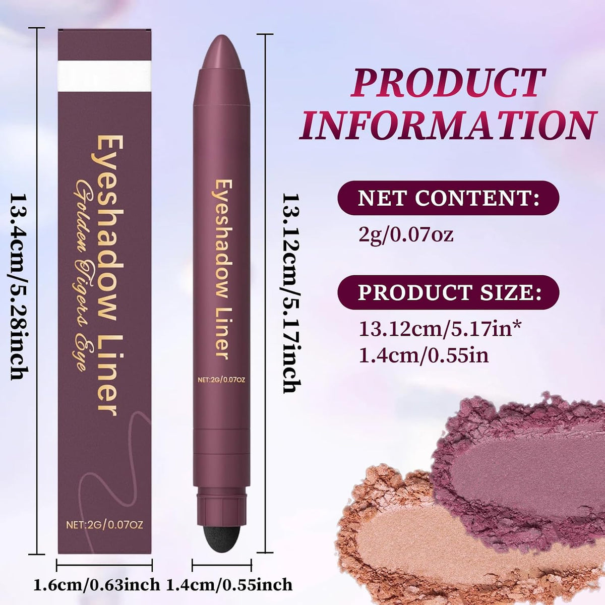 2026 SALE 2-In-1 Eyeliner & Eyeshadow. Moisturizing, Nourishing & Easy To Color