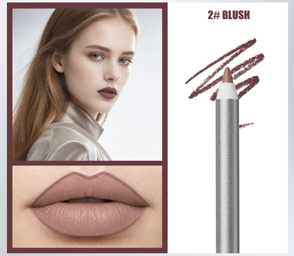 2026 SALE 2PCS Matte Lipliner Pencil.Outline the Lip Shape,Waterproof & Non Stick Cup