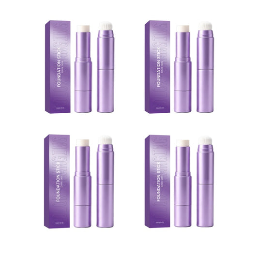 2026 SALE 2 in 1 Foundation Stick.Color Changing Foundation Stick,Moisturizing & Natural-Looking Finish