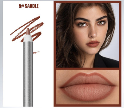 2026 SALE 2PCS Matte Lipliner Pencil.Outline the Lip Shape,Waterproof & Non Stick Cup