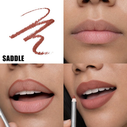 2026 SALE 2PCS Matte Lipliner Pencil.Outline the Lip Shape,Waterproof & Non Stick Cup